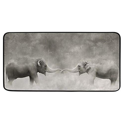 Tapis de cuisine antidérapant 39x20 imperméable lavable en machine