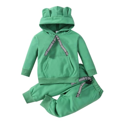 Ensemble tout-petit 2 pièces en tissu doux pour automne hiver de 1 à 5 ans