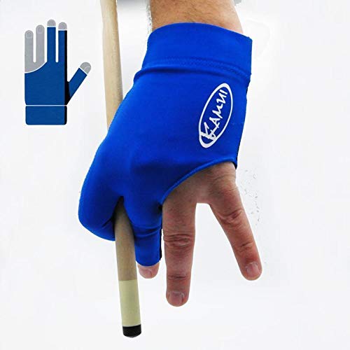 Kamui Billard Handschuh - QuickDry Für Rechte Hand, Blau