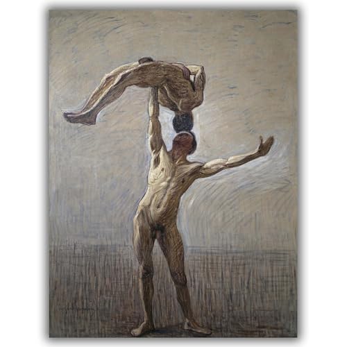 Impression Athletes Eugène Jansson sur toile giclée format S