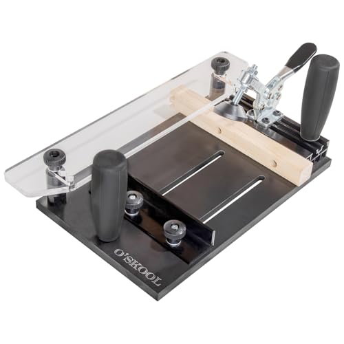 O'SKOOL Rail Coping Sled Router Table Jig for Cabinet Door