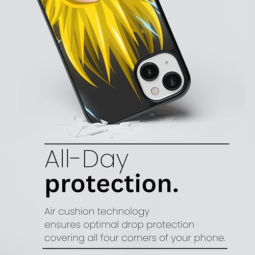 Image of Premium Anime 2 Case for Oppo Reno 12 Pro (Glossy Finish) Soft-Touch Metal TPU Back Cover, Shockproof, Designer, Aesthetic Mobile Phone Case