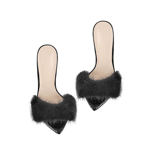 Fluffy mules Clearance