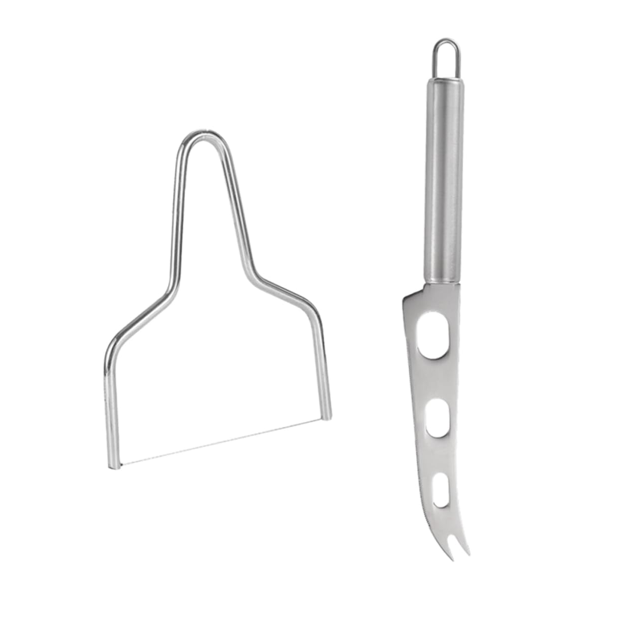 Unomor Cheese Knives Set Set of 5 Stainless Steel Cheese Cutters Easy to Use and Store