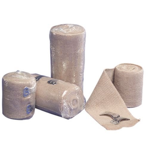 Covidien 4203 Curity Elastic Bandage with Removable Clip, 3" x 4-1/8 yd. Size (Pack of 12)