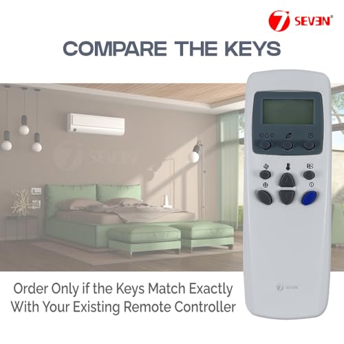 Image of 7SEVEN Compatible AC Remote Control for LG Split and Window Air Conditioner, Match Keys Exactly with Original 103 AC Remote Before Placing Order