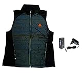 alpenheat schuhtrockner radiator Heizdauer 2.5-7.5 Stunden ALPENHEAT Beheizte Air Weste FireAir, schwarz, L, AJ35-L