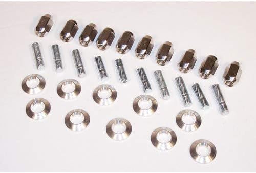 12mm Stud Kit, for Aluminum Rims, Does 2 Wheels, Compatible with Dune Buggy