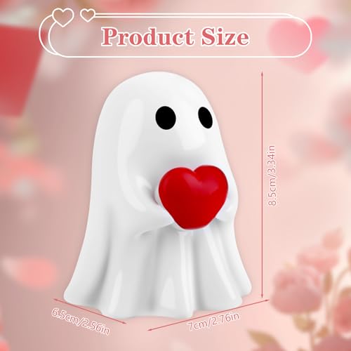 Figura Decorativa Fantasma para San Valentín miniatura 2
