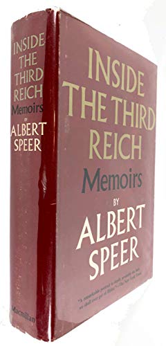 Inisde The Third Reich Memoirs B000MZYQ5S Book Cover