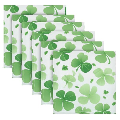 Servilletas de Tela St. Patrick's Día Pack x6 Verde Claro miniatura 2
