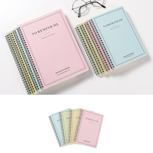 Carnet de notes A5 pour journal intime et révisions d'école - 5