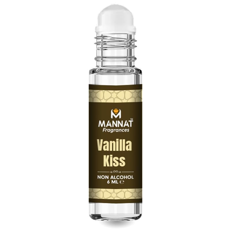 Mannat Vanilla Kiss Perfume Oils (Roll-on, 6ml.) Long Lasting & Alcohol Free Attar for Men and Women (Vanilla Kiss, 6ml. Pack of 1)-image-15