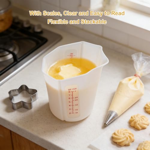 Vaso medidor de silicona 250 ml miniatura 4