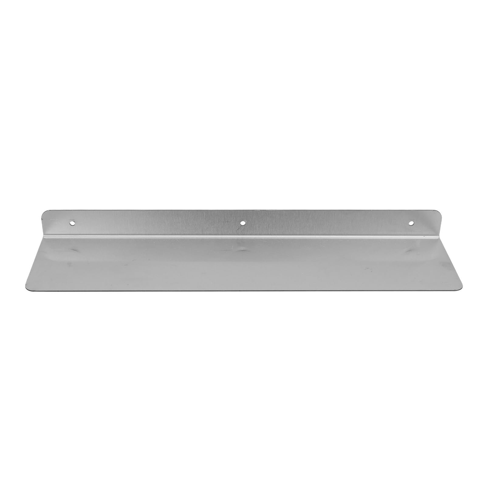 Étagère flottante murale en acier inoxydable argenté ULTECHNOVO pour rangement