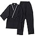 un-brand Japanischer Kimono-Baumwoll-Hanfu-Pyjam... für Herren in Übergröße Zen-Kleidung Taoistische Kleidung (Größe L, Q)