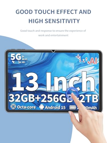 Protector de pantalla para tablet 13.4 pulg vidrio templado miniatura 7