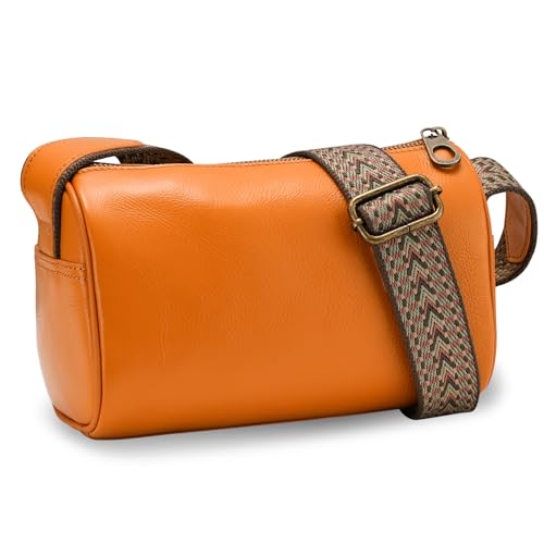 Yonami Genuine Leather Crossbody Bags - Trendy Small Purses for Women