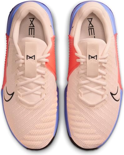Nike Metcon 9 Women's Workout Shoes (DZ2537-800, Guava Ice/Royal Pulse/Persian Violet/Black) 5