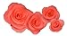 Little B 58 Piece 100484 Paper Flower Petal Pack, Coral Carnation
