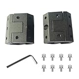[COMPATIBILITÀ] per sistema packout: specificamente progettato per adattarsi a guide standard e staffe angolari (si prega di verificare le dimensioni prima dell'acquisto); il design di montaggio generale consente flessibilità su più configurazioni