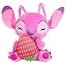 Disney Stitch Small 7-inch Plush Stuffed Animal, Angel with Strawberry, Kids Toys for Ages 2 Up by Just Play