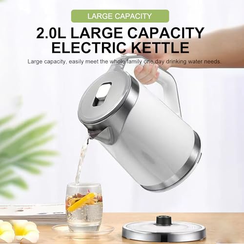 Hervidor eléctrico WOOLALA 2.0L Acero inoxidable miniatura 2