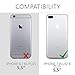 kwmobile Case Compatible with Apple iPhone 7 Plus/iPhone 8 Plus Case - TPU Silicone Phone Cover with Soft Finish - Cream