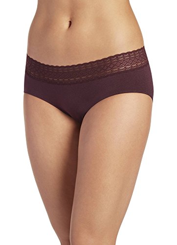 Jockey Women's Underwear Modern Micro Lace Waist Hipster