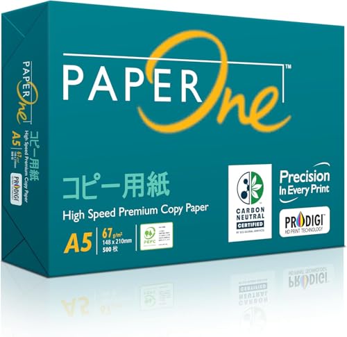 A pril P aperOne �R�s�[�p�� A5 500�� �����F 0.09mm PEFC�F��