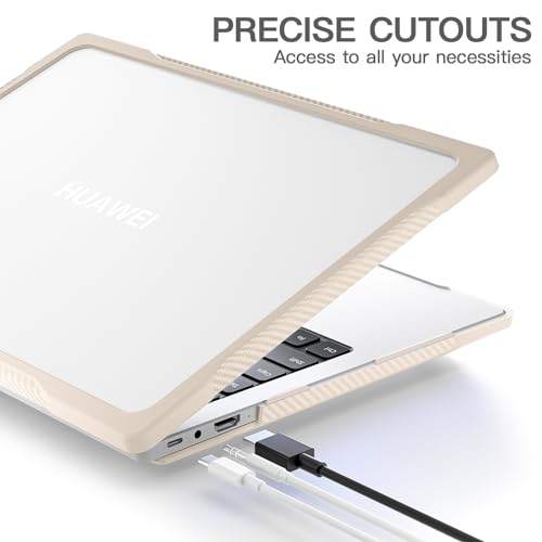 Funda compatible con Huawei MateBook 14 2023 carcasa rígida antihuellas PC 7