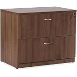 Lorell Essentials Series Walnut Laminate Lateral File