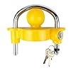 Hyfive Universal Tow Ball Trailer Hitch Lock Security Kit for Caravan - Anti-Theft Coupling Lock With 2 Keys #3