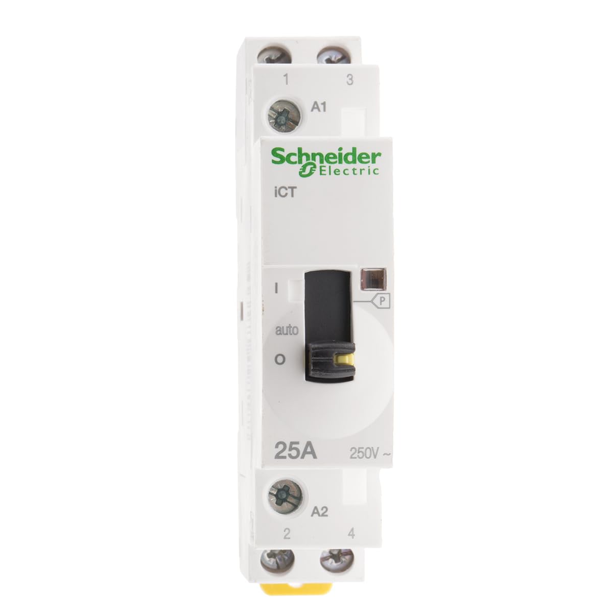 Schneider Electric - Acti9, iCT contacteur à commande manuelle 25A 2NO 230-240VCA - A9C25732