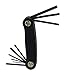 9 PC. FOLDING HEX KEY SET