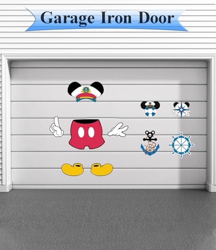 10 imanes decorativos de puerta Cruise Mouse Boy, pack miniatura 7