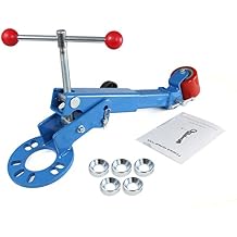 Smartxchoices Blue Steel Fender Roller Reforming, Flaring, Forming, Extending Wheel Arch Roller Lip Fender Rolling Tool Auto Body Shop Heavy Duty
