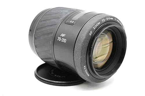 Minolta 70-210mm F/4.5-5.6 AF Zoom Lens for Maxxum, Dynax & Alpha Camera (Renewed)