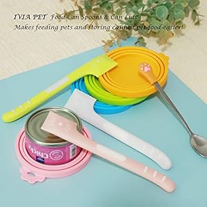 Food Can Spoon | 4Pack | Pet Food Mixing Spoons Food Canned Scoop for Dogs and Cats(S) Food Can Spoon | 4Pack | Pet Food Mixing Spoons Food Canned Scoop for Dogs and Cats(S)