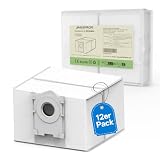 HAUSPROFI 12 Stück Aktivkohle Staubbeutel für Ecovacs DEEBOT X8/X9 PRO OMNI | T50/T80/T30 OMNI/PRO OMNI (Gen2/Gen3) /MAX OMNI/MAX PRO OMNI, Staubsaugerbeutel, Saugroboter Zubehör