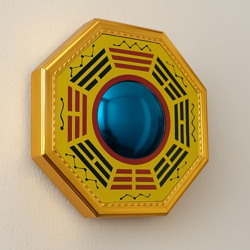 Image of Feng Shui Pakua Mirror | Wall & Door Decor for Positive Energy, Protection & Vastu Correction | Bagua Mirror to Remove Negative Energy (6 Inch)