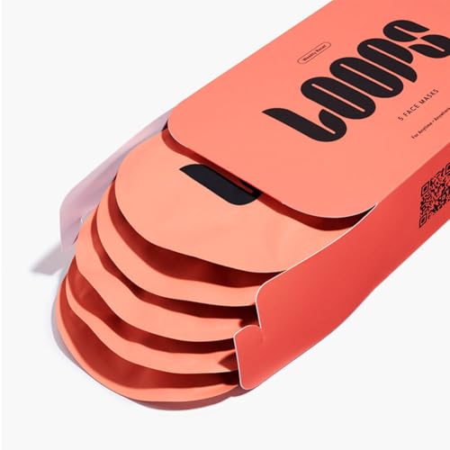 Image of LOOPS Weekly Reset - Rejuvenating Korean Hydrogel Face Masks, 5pc