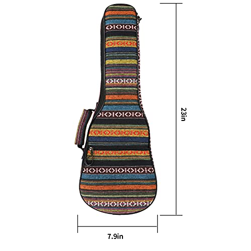 Augot Housse pour Ukulélé Etui Ukulélé Sac Ukulélé Rembourré avec Sangle Réglable 60 x 24 x 6cm - Les Beatles, Paul McCartney, John Lennon, RIngo Starr, George Harrison Augot Housse pour Ukulélé Etui Ukulélé Sac Ukulélé Rembourré avec Sangle Réglable 60 x 24 x 6cm – Image 8