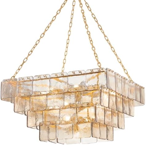Corbett Lighting 449-35-VGL Regal - 17 Light Chandelier 18.25 inches Tall and 36 inches Wide - Vintage Gold Leaf Finish