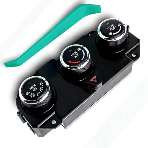Panneau de commande de chauffage HVAC 68268186AA pour remplacer un interrupteur cassé
