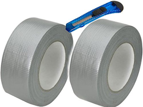 1 Rotolo Panzer Tape 50 mm x 50 m Argento/Grigio