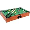 small foot Tischbillard kompakt aus Holz, Billardspiel inkl. Zubehör, auf jeder Tischplatte spielbar, ab 5 Jahren, 6703