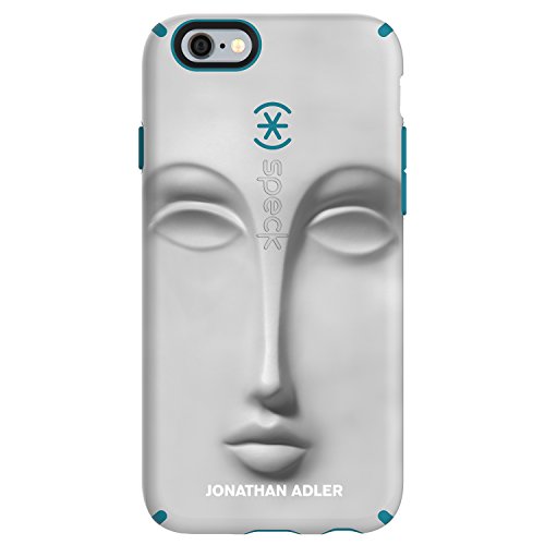 Speck Products CandyShell Inked Jonathan Adler Cell Phone Case for iPhone 6 Plus/6S Plus, DoraMaar/Peacock Matte