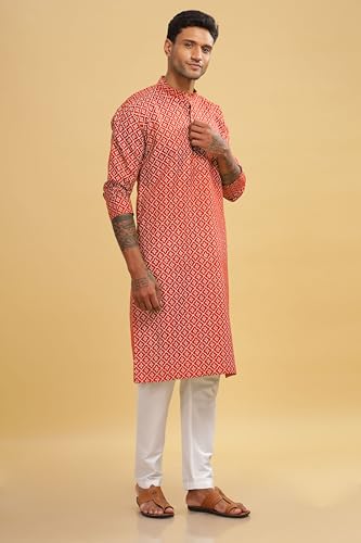 Image of BE ACTIVE Cotton | Traditional and Elegant Look | Indian Kurta for Men | Full Sleeve Kurta