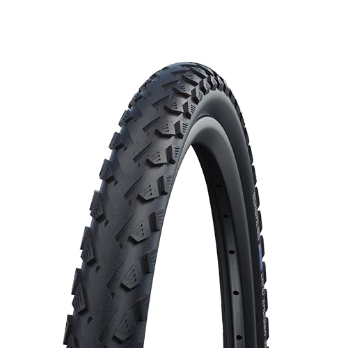 Schwalbe Land Cruiser Fahrradreifen – Drahtreifen mit K-Guard Pannenschutz – All-Terrain Profil – Für Trekking-, City- & E-Bikes – Schwarz